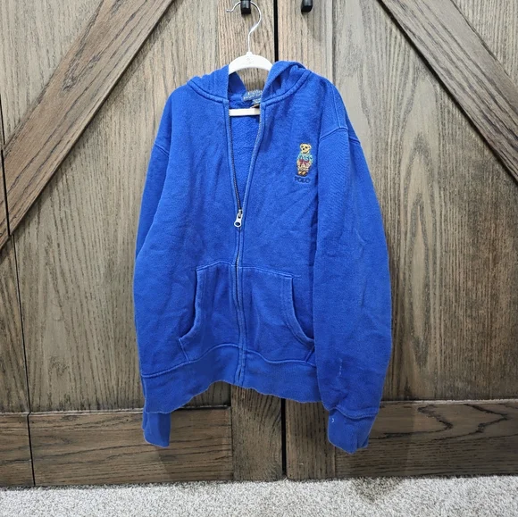 Polo Ralph Lauren Bear Hoodie - Picture 1 of 3